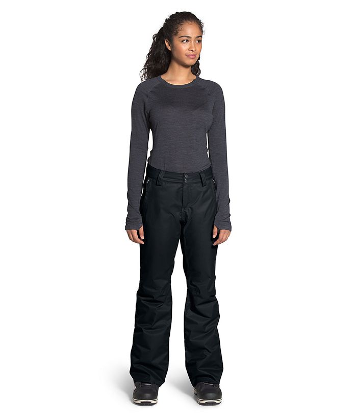 Pantalon Nieve The North Face Mujer Sally Negras - Peru 34597JROX